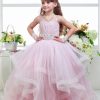 pink princess prom dress