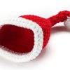 Crochet Pattern Photography Prop in Red and white Santa Combination