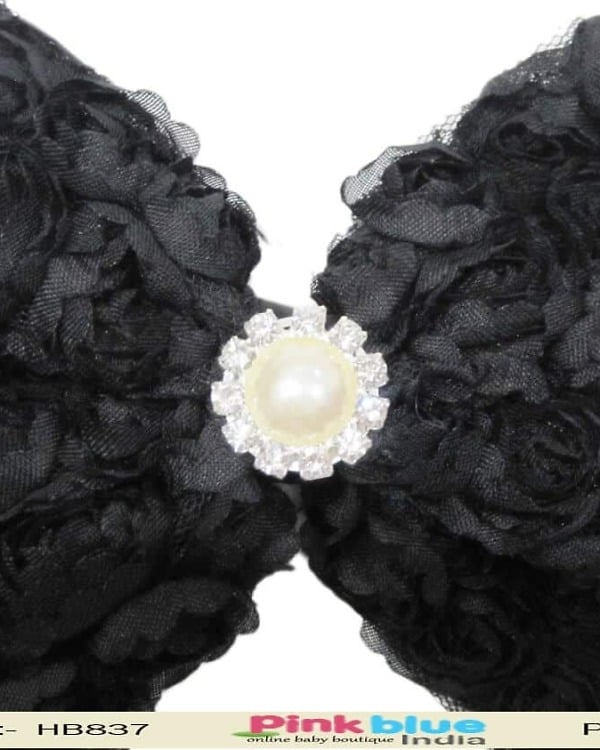 Black Infant Baby Girl Headband