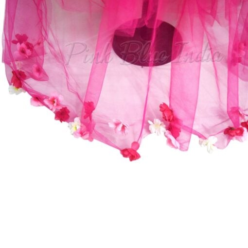 Fuchsia Party Wear Baby Ball Gown - Baby Dress for Sale