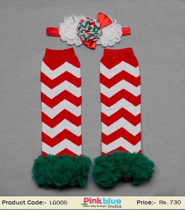 baby christmas leg warmers