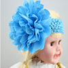 Sky Blue Crochet Infant Headband