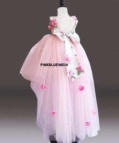 Pink High Low Tulle Girl Party Dress – Kid Girl High-Low Dress