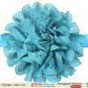 Cute Sky Blue Headband with Teal Designer Flower for Baby Girls