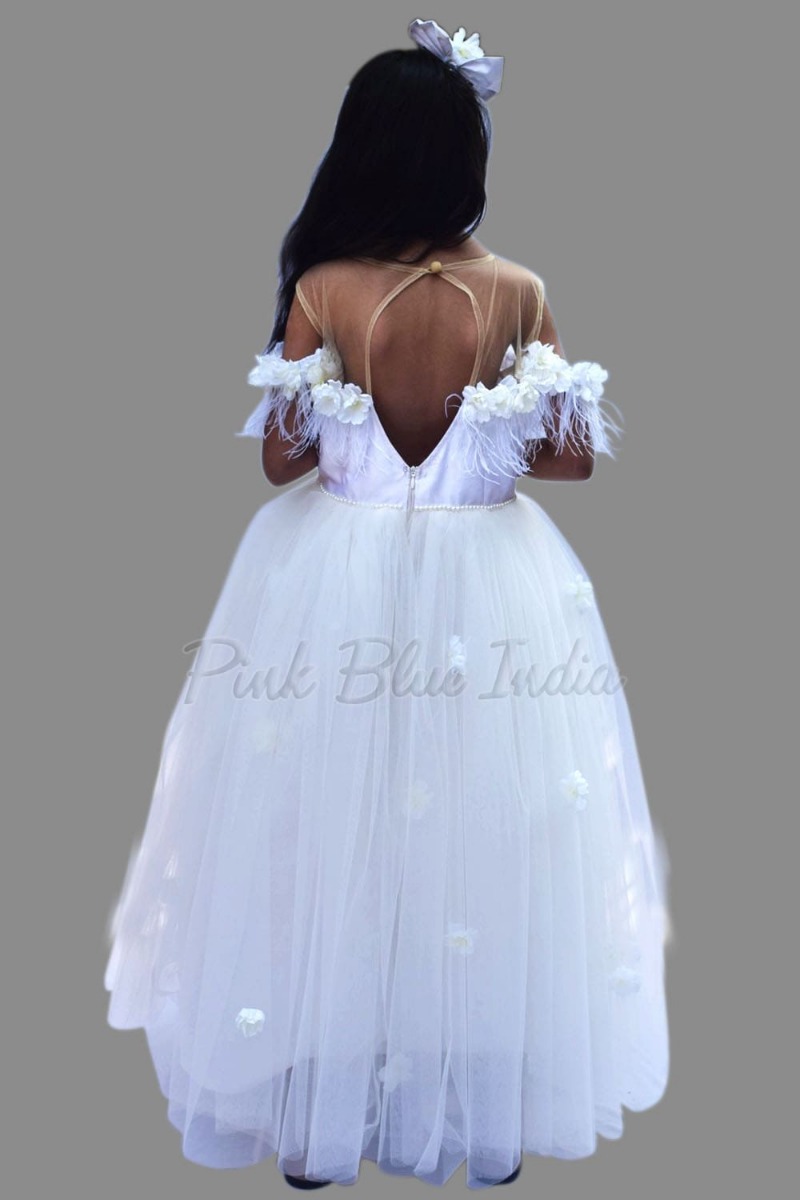 Baby Girls Dress 1 Year Birthday Princess Christening Gown – TulleLux  Bridal Crowns & Accessories