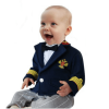 Captain Nautical Suit for Baby/Toddler Boy Romper Outfit