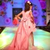Baby Girl Latest Pink Party gown - Birthday Long Tail Gowns
