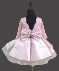 Box pleats Baby Girl Dress Design