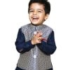 Designer Indian Ethnic Kurta Pajama with Jacket for Kids