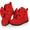 Buy Online Designer Cute Red kids Shoes for Girl with a Beautiful Bow