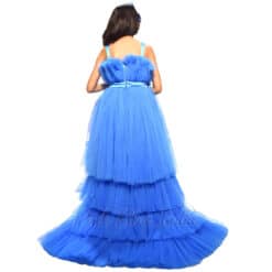Luxury long tail Birthday Gown dress