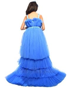 Luxury long tail Birthday Gown dress