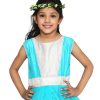 Designer Kids Tiered Ruffle Wedding Dress in Turquoise