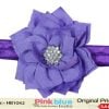 Designer Purple Hair Band for Toddlers in India with Lavender Flower