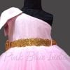 Girls One Shoulder Ruffle Birthday Party Dress Online India