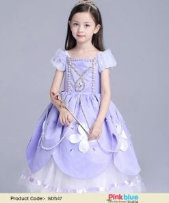 sofia the first birthday dress Costume, Disney Little Girl Princess sofia dress