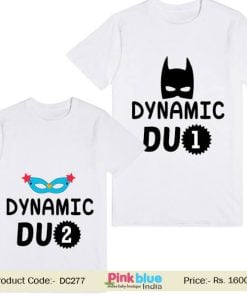 Dynamic Duo Matching Little Sister Little Brother Tee