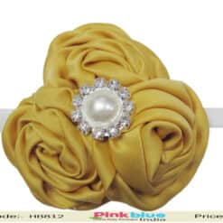 Mustard Yellow Flower Kids Hair Band