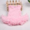 Designer Fashionable Baby Pink Romper Dress for Girls in India