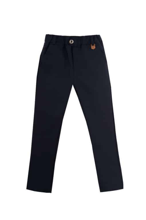 blue boys casual trouser