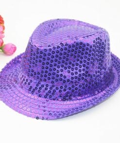 purple kids jazz hat