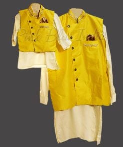 Father and Son Matching Kurta Pyjama, Father Son Ethnic Wear for Indian wedding