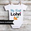 First Lohri Baby Girl Boy Onesie - Lohri Baby Bodysuit