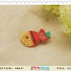 Fish Shaped Yellow and Orange Hair Clip for Infant Babies