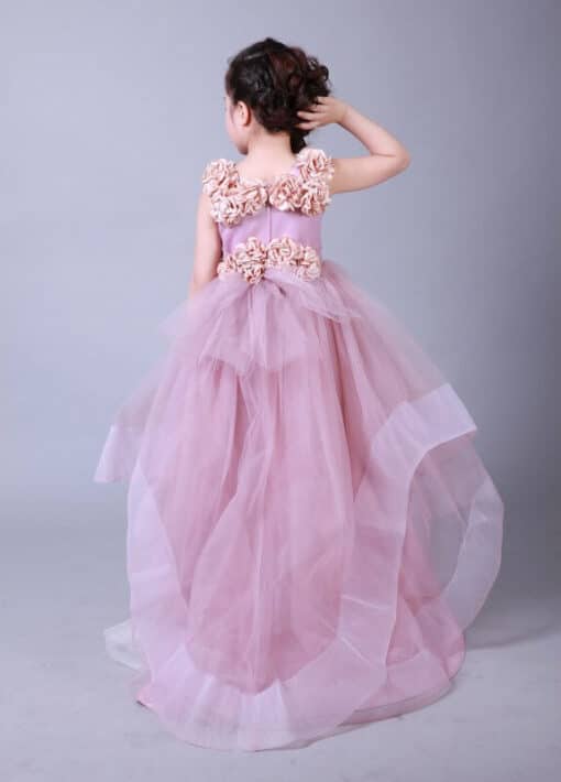 floor length princess dress