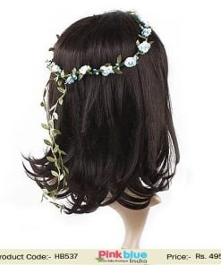 Partywear Floral Tiara Hair Band for Toddlers