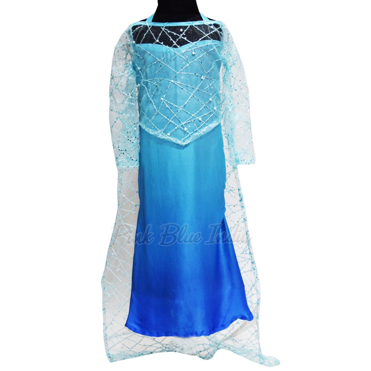 Frozen snow queen dress, Princess Elsa Birthday Theme Dress, Girls Frozen Gown