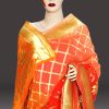 Buy Online Georgette Saree with Zari Hand Work, Zari saree Wedding collection