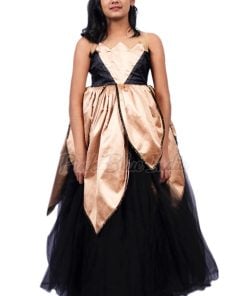 Black Dress for Baby Girl India, Girls Black Designer Party Gown