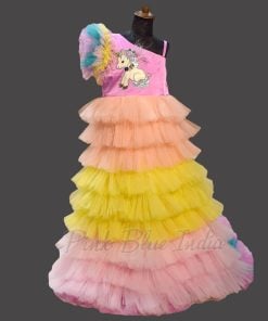 Unicorn Theme Dress, Unicorn Gown Online