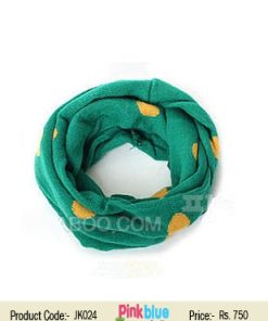 green baby cowl