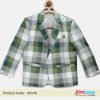 Green Checked Casual Blazer - Buy Kids Casual Blazer Online