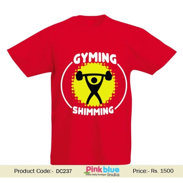 Baby Boys T-Shirt Outfit Gyming Shimming