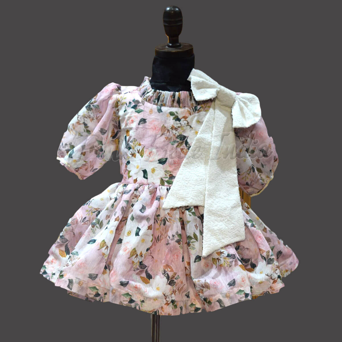 High Neck Baby Girl Party wear Dress