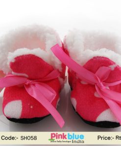 Furry Wool Shoes for Baby Girls