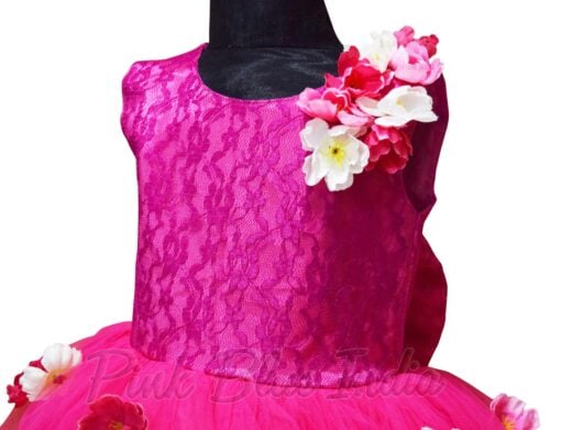 Pink kids Gown - Buy Pink Girls Gown dress Boutique online