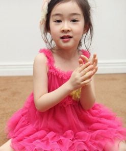 hot pink baby dress