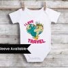 I love Travel Baby Onesie, Custom Family Vacation Romper Online India