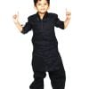 Buy Indian Ethnic Wear Black kurta Pyjama for Baby Boy