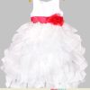 Toddler Weddings and Formal Party Junior Ruffle Flower Girls Dress