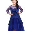 Blue Floor Length Flower Girl Dress, Juniors Girl Wedding Dresses Online