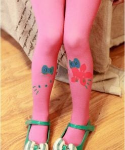 Indian Kid Girl Pantyhose Tights in Pink