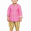 Kids Boys Bollywood Indo Western wedding Sherwani Breeches Pajama set