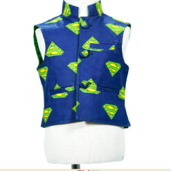 Online Shopping Kids Boys Supermen Design Nehru Jacket