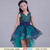 Kids Formal Trailing Gown Flower Girl Lace Evening Wedding Party Dress