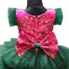 Green Color Party Wear Designer Girls Gown
